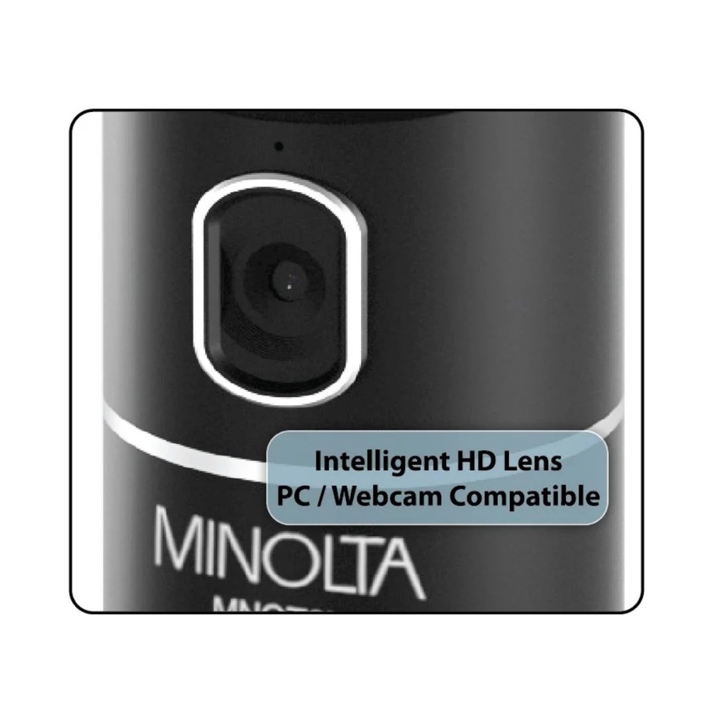 Minolta Black Video Camera with Smartphone Mount - Picture 7 of 17